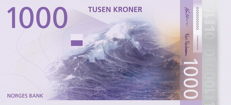 Norway's new currency in its money supply