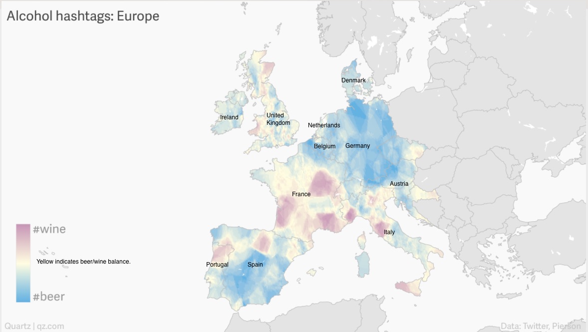 North/South EU Divide alcohol consumption