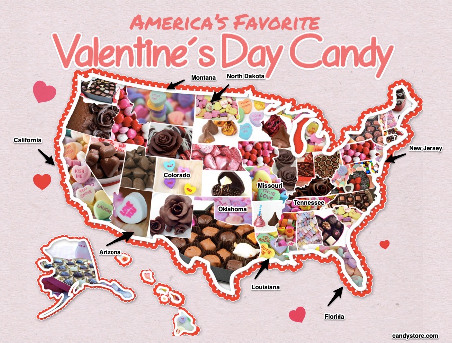 Minnesota's favorite Valentine's candy is. - Alexandria Echo Press