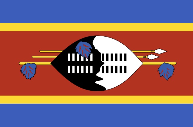 Weekly Economic News Roundup and branding Eswatini flag