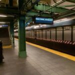 traffic changes and empty subway transit trend