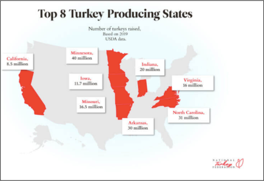 Turkey production 