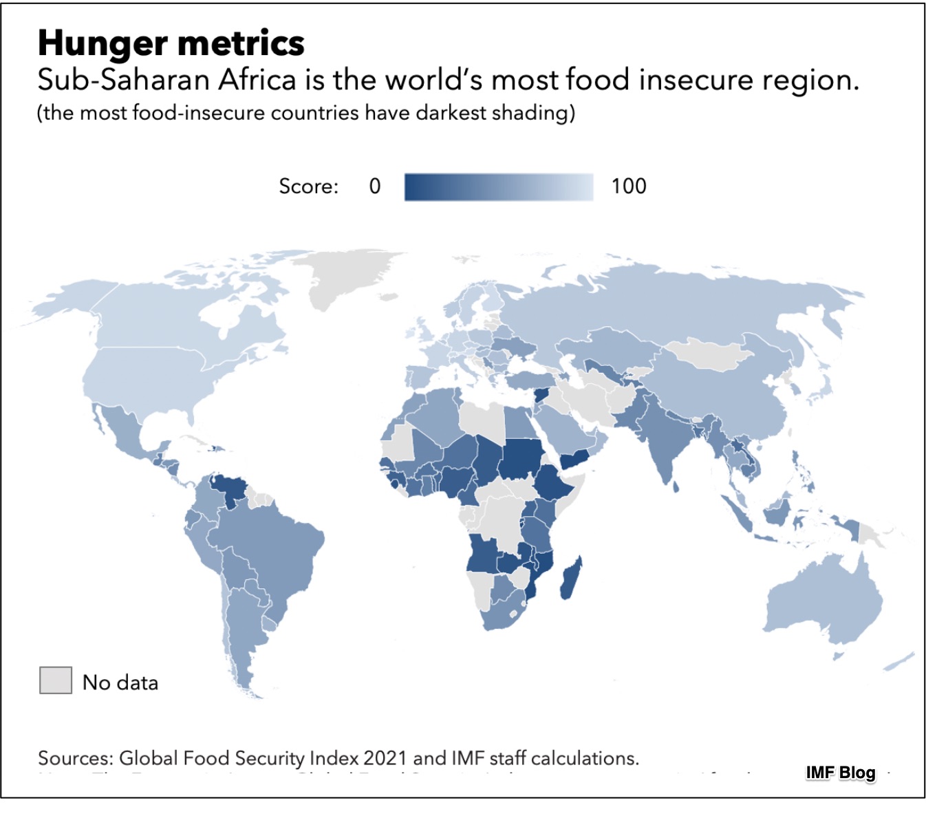 sub-Saharan Africa's food insecurity
