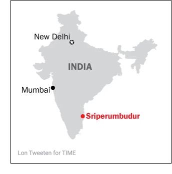 Apple in India and Trade Reallocation
