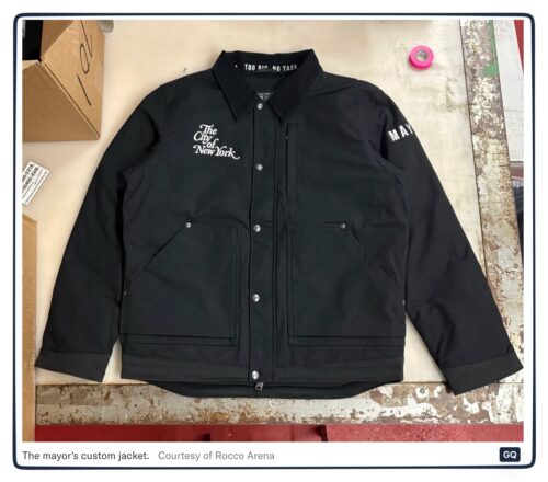 e-link Mayor's jacket