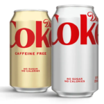 Diet Coke aluminum cans