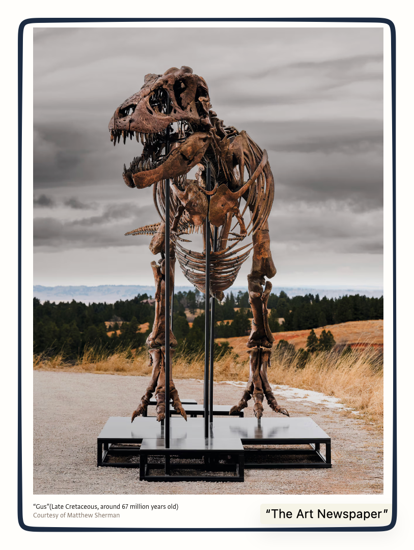 T-rex prices Gus